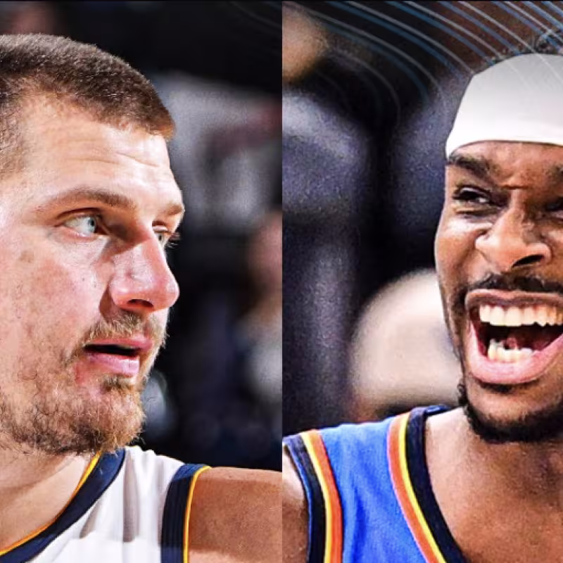 Shai se llevó la partida en el OKC-Nuggets. 