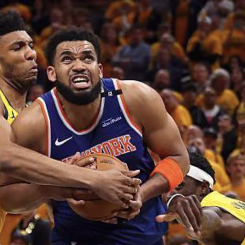 Karl-Anthony Towns, player for the New York Knicks.