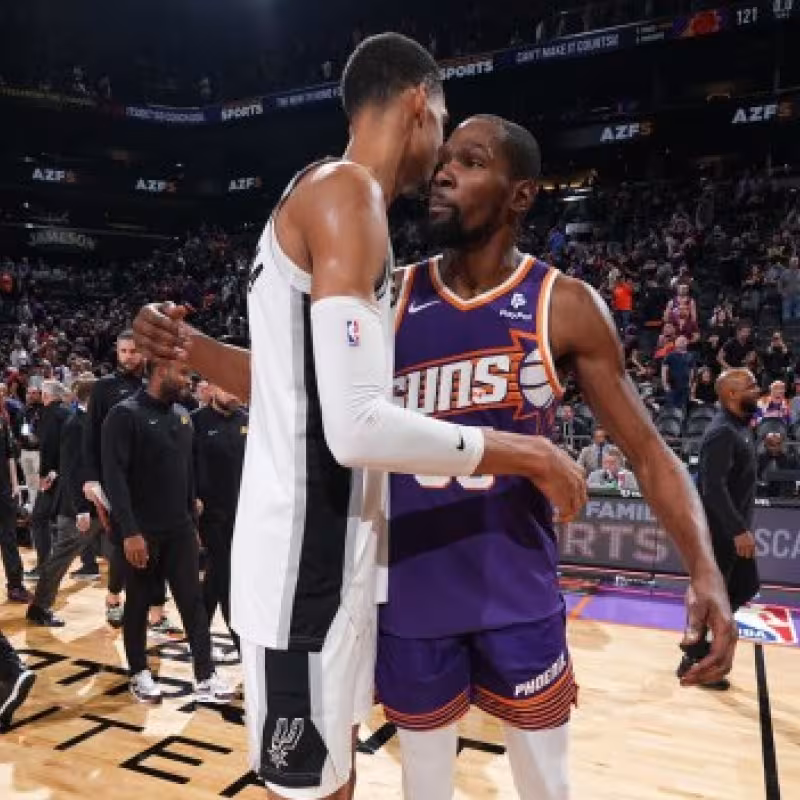 Kevin Durant es el ídolo de Victor Wembanyama