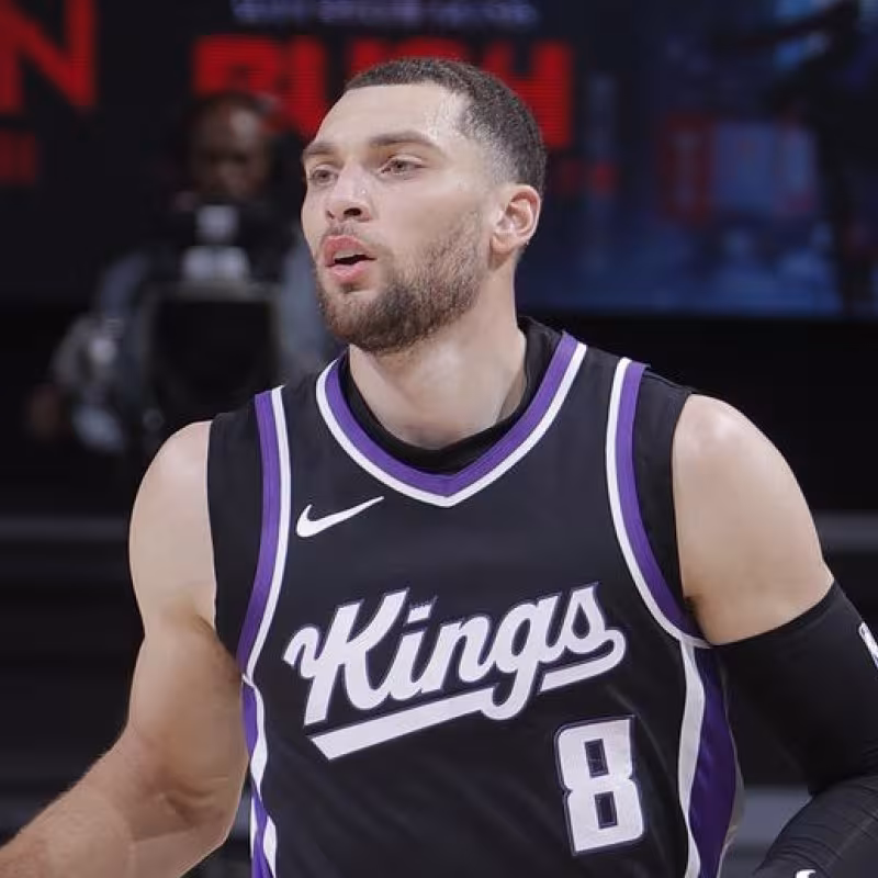 Zach LaVine, star of the Sacramento Kings.