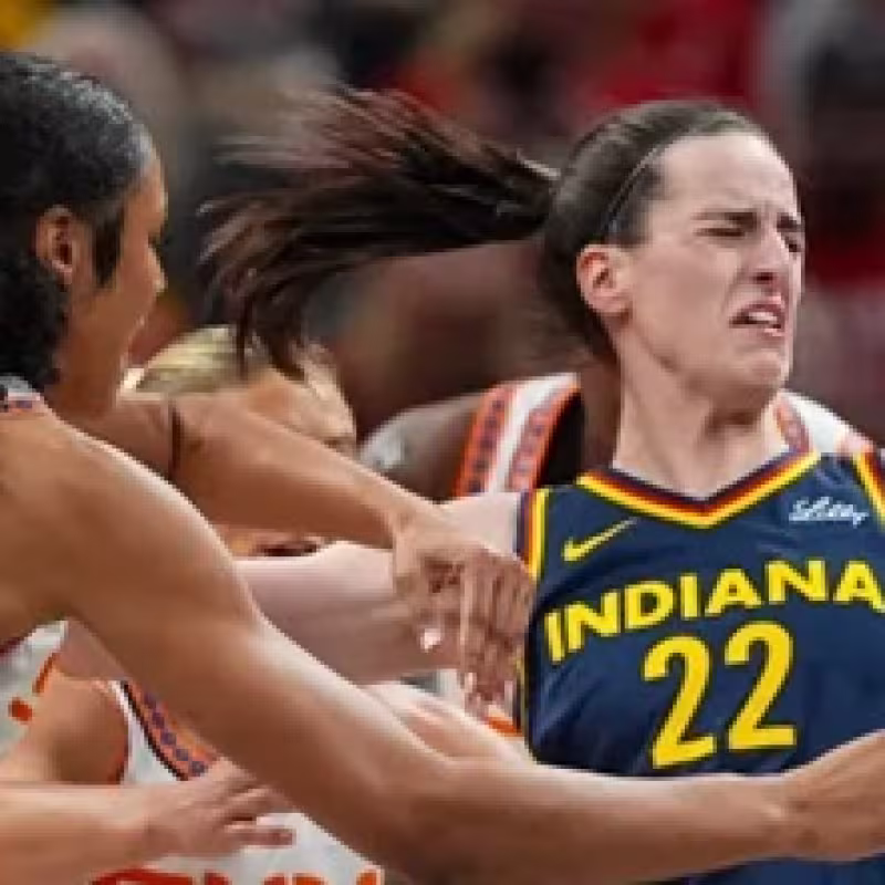 Caitlin Clark, estrella de la WNBA.