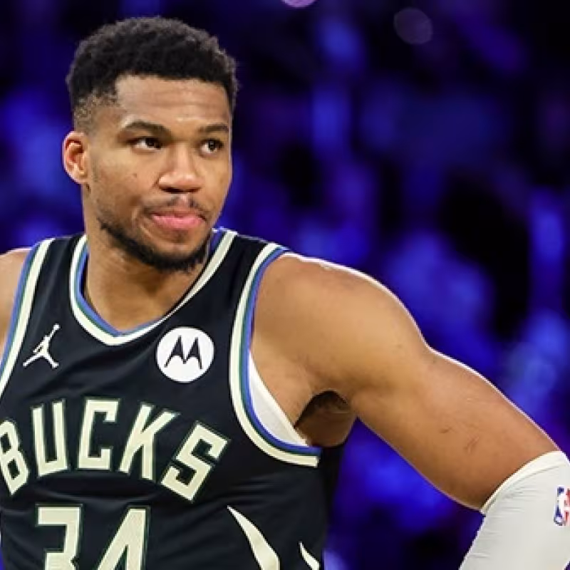 Giannis Antetokounmpo, star of the Milwaukee Bucks.