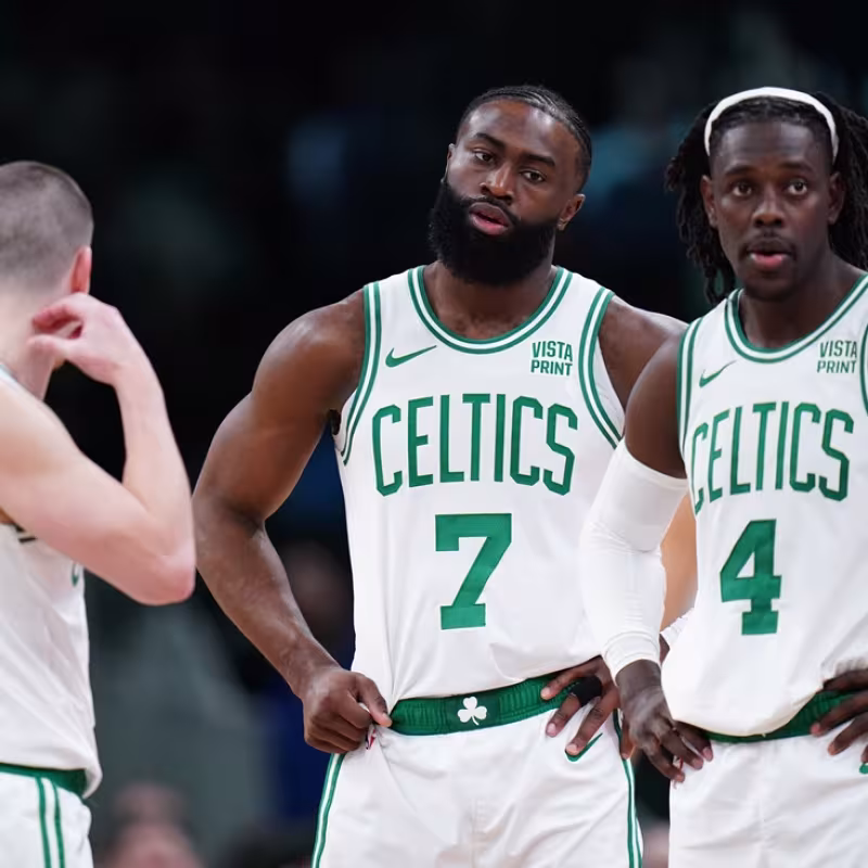 Jaylen Brown and Jrue Holiday, key pieces of the Boston Celtics, NBA champions in 2024
