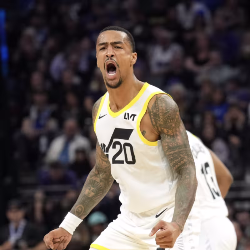 John Collins, player for the Utah Jazz.