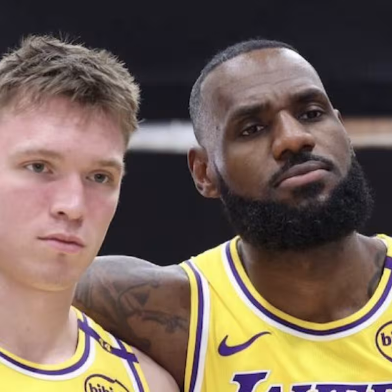 Dalton Knecht quiere seguir mucho tiempo en los Lakers junto a LeBron James