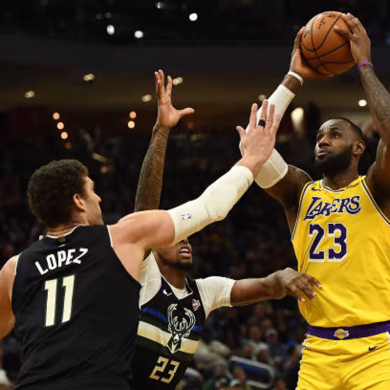 Brook López, rumores NBA con Lakers. Foto: gettyimages