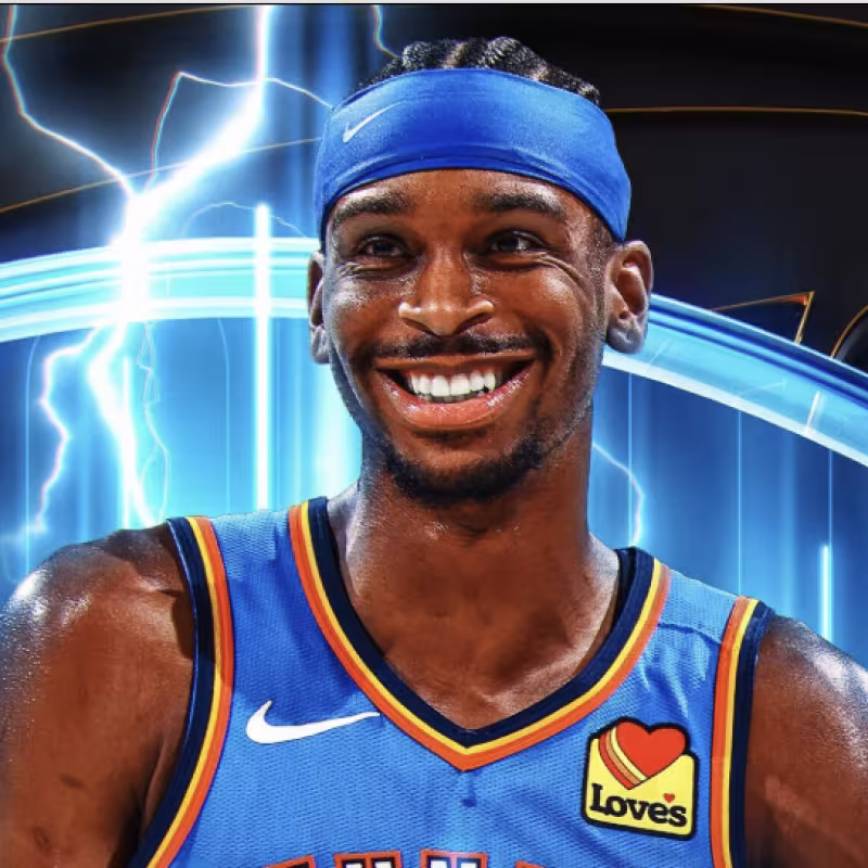 Shai Gilgeous-Alexander spoke after winning the NBA Finals MVP award.