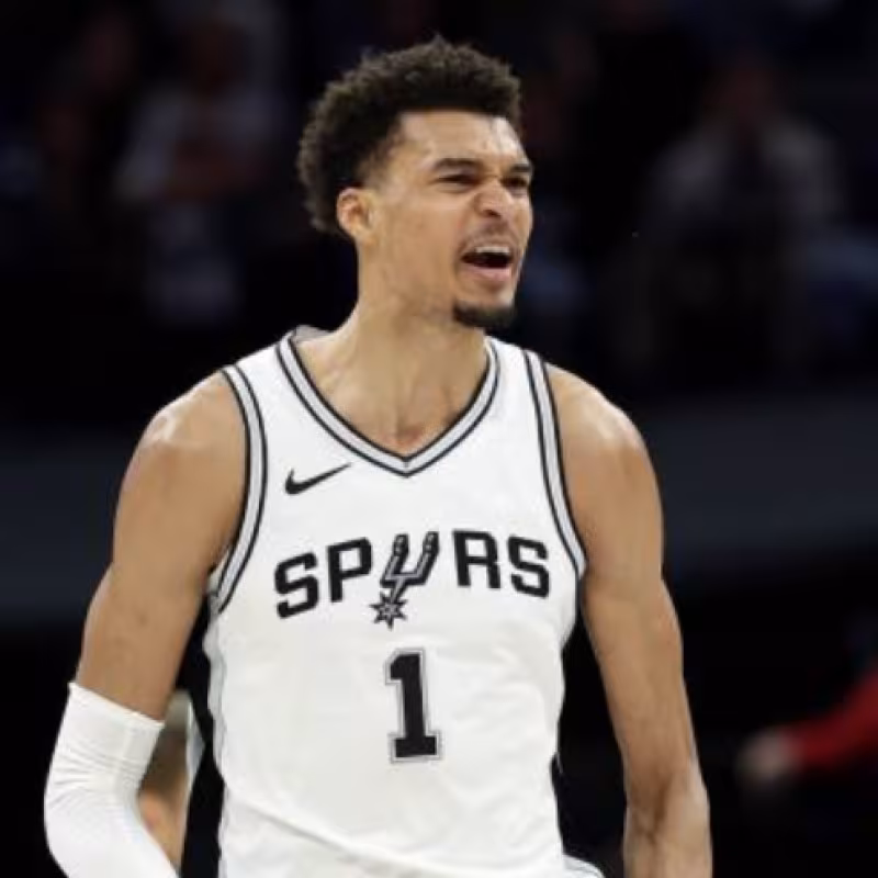 Victor Wembanyama, estrella de San Antonio Spurs. 