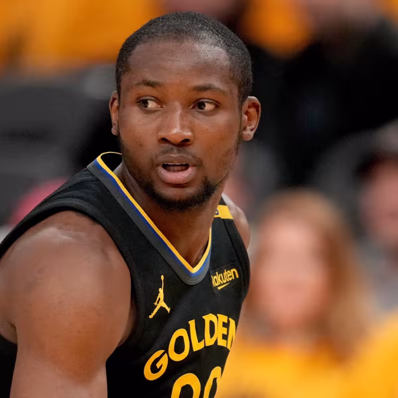 Jonathan Kuminga, jugador de Golden State Warriors.