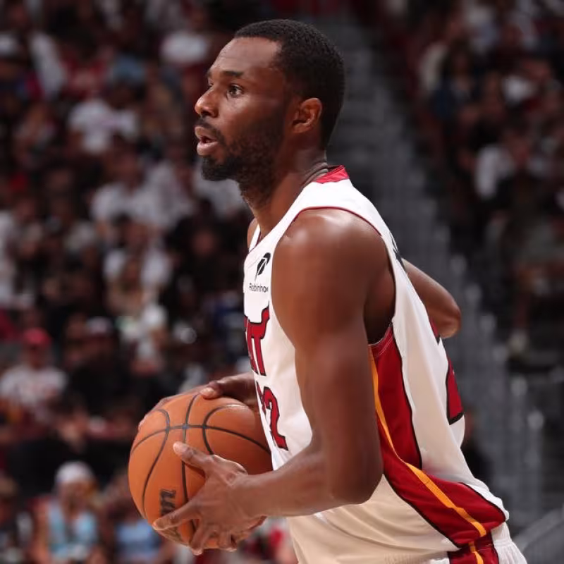 Andrew Wiggins, jugador de los Miami Heat y campeón de la NBA en 2022