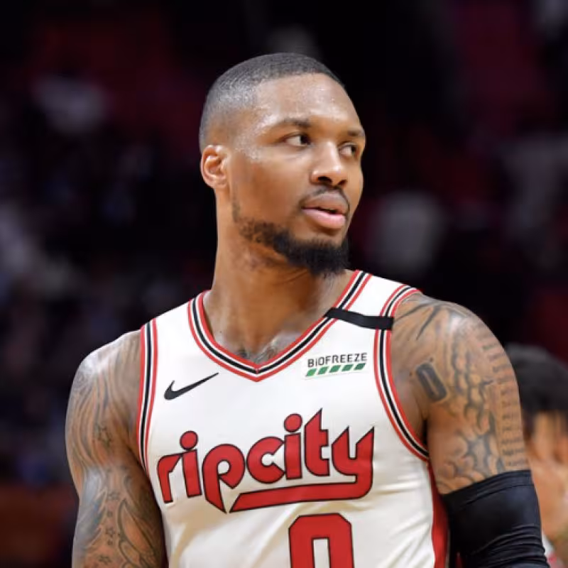 Damian Lillard, estrella de Portland Trail Blazers.