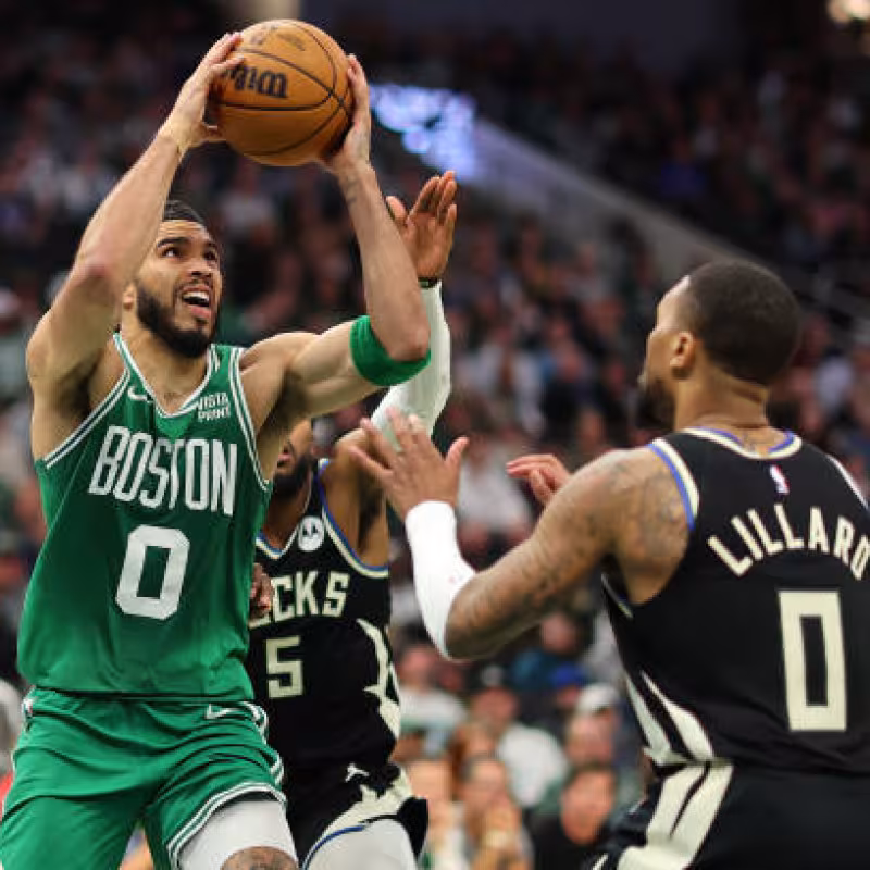 Damian Lillard puede fichar por Boston Celtics. Foto: gettyimages