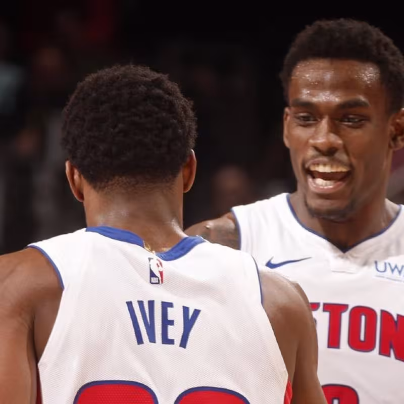 Jaden Ivey and Jalen Duren, key pieces in the reconstruction of the Detroit Pistons.
