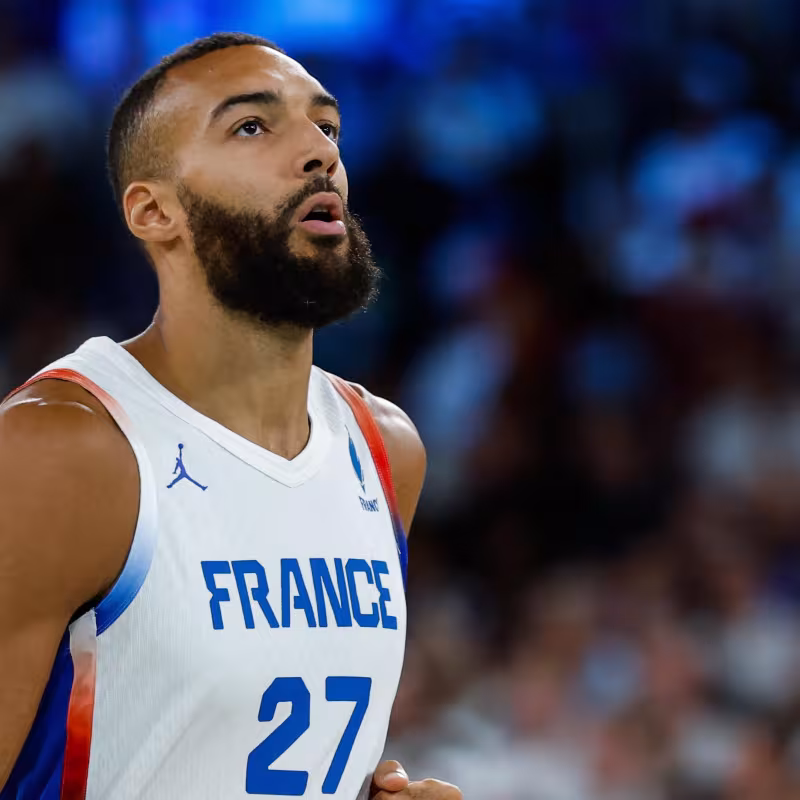 Rudy Gobert, key player in the French basketball team