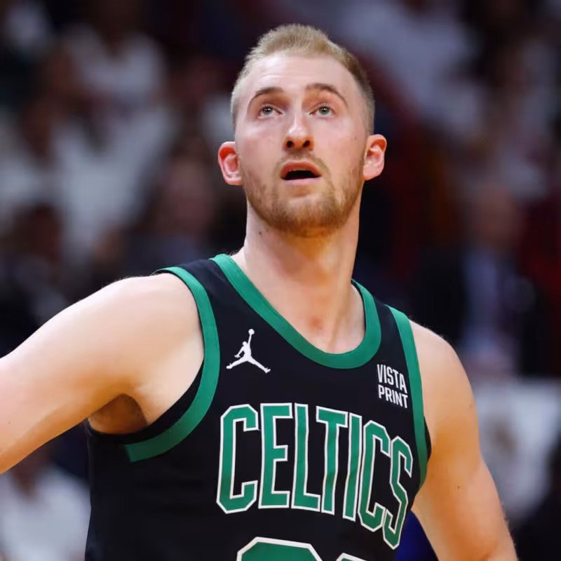 Sam Hauser, important piece for the Boston Celtics