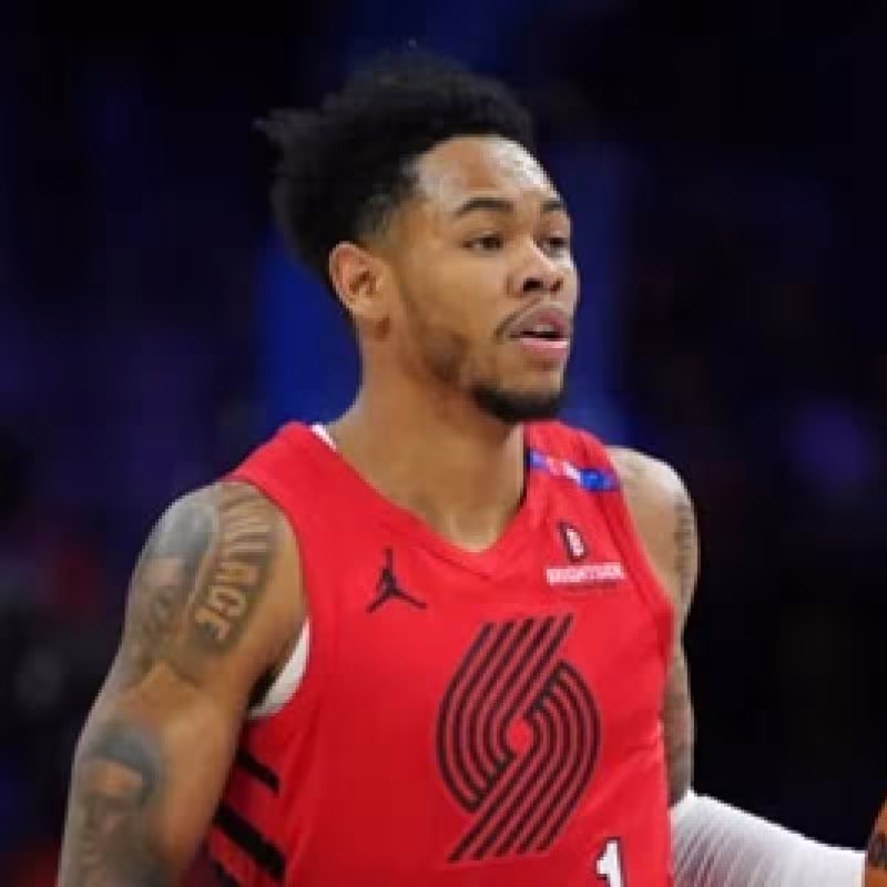 Anfernee Simons, jugador de Boston Celtics.