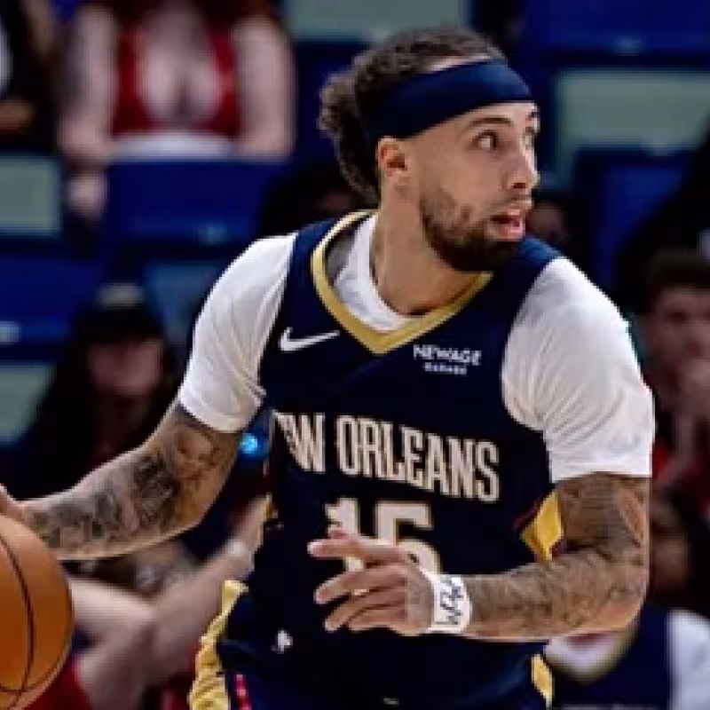 José Alvarado, player for the New Orleans Pelicans.