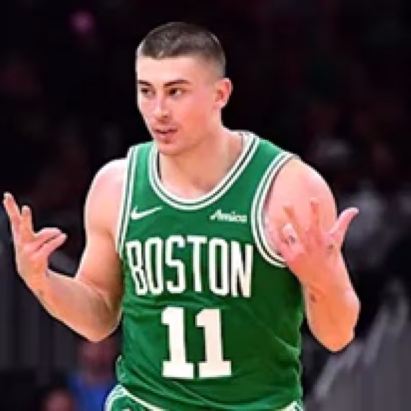 Payton Pritchard, player for the Boston Celtics.