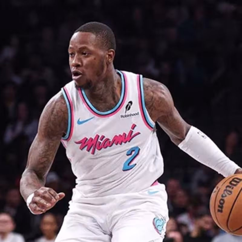 Terry Rozier, player of the Miami Heat.