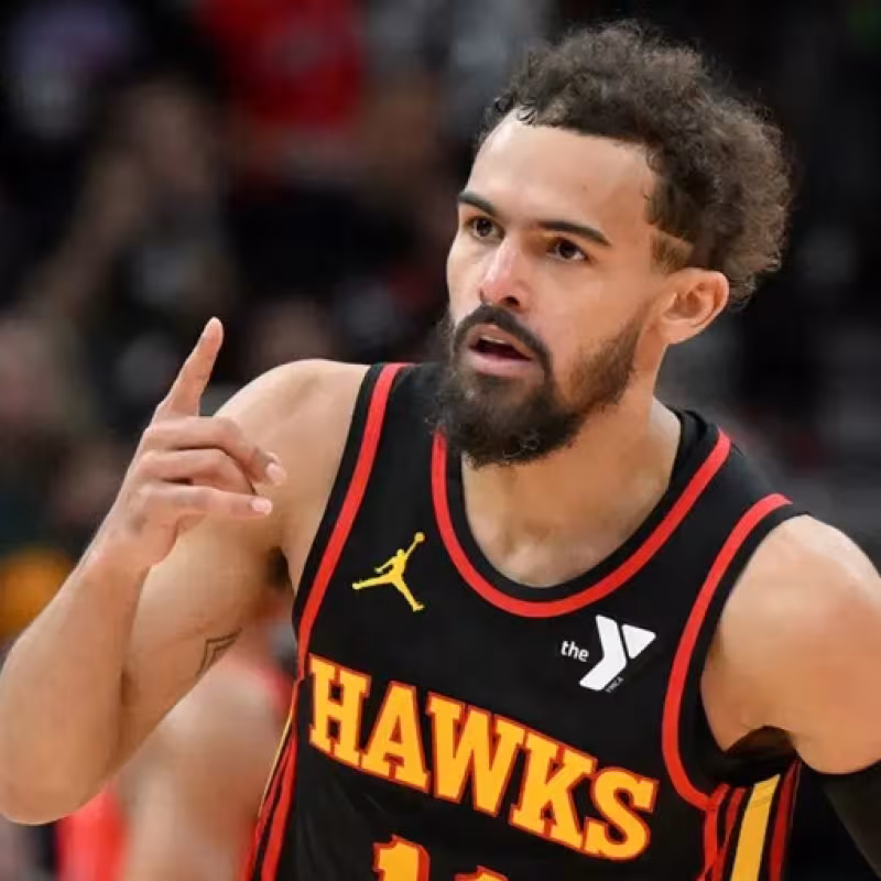 Trae Young, star of the Atlanta Hawks.