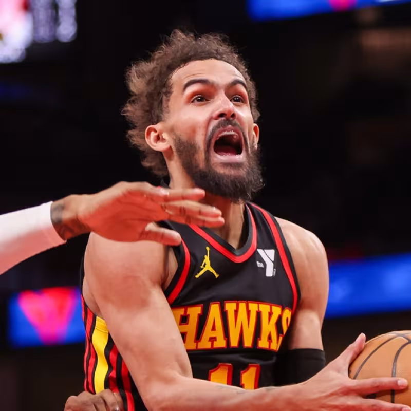 Trae Young, star of the Atlanta Hawks.