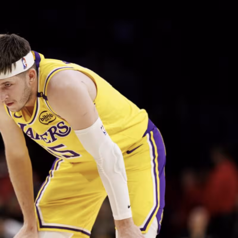 Austin Reaves, estrella de Los Angeles Lakers. 