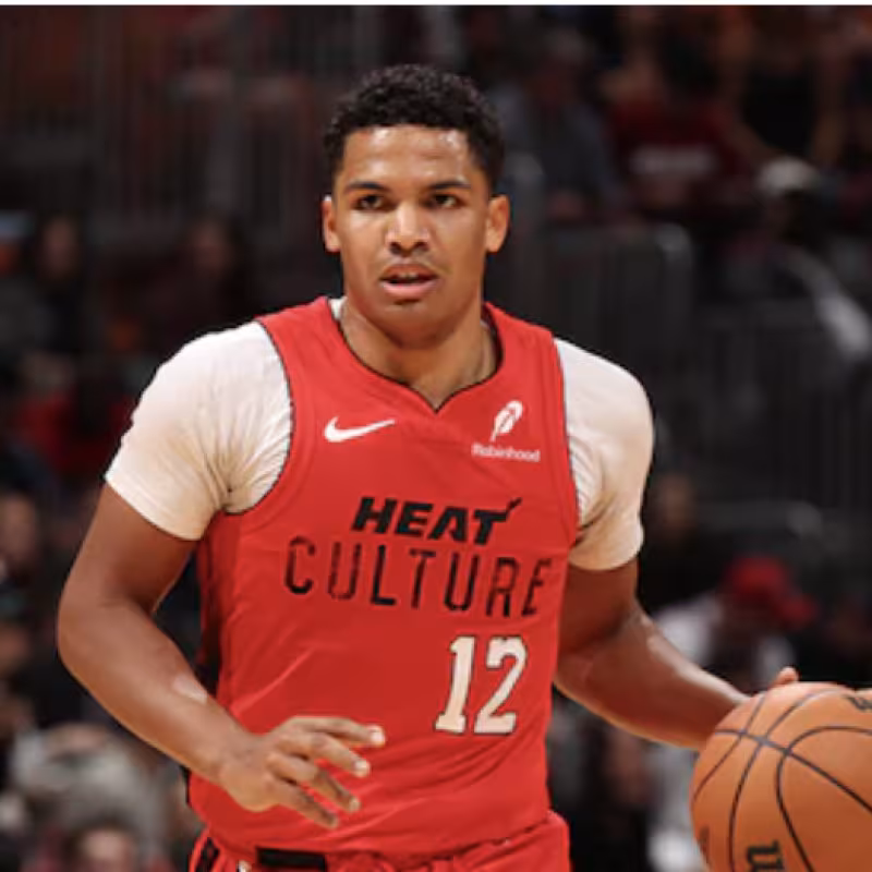 Dru Smith, jugador de Miami Heat que se ha ganado un puesto.