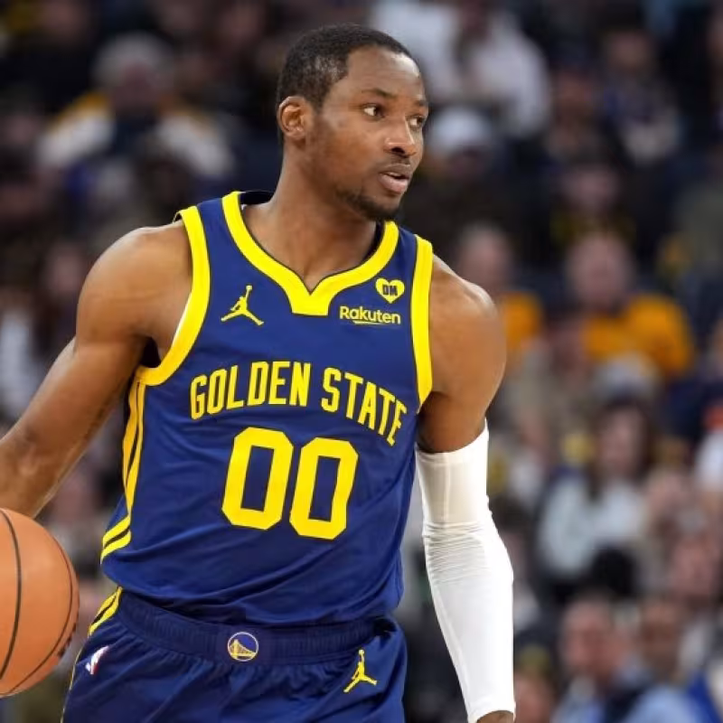 Jonathan Kuminga, jugador de los Golden State Warriors