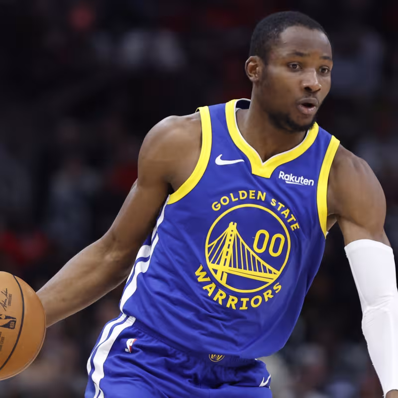 Jonathan Kuminga, jugador de los Golden State Warriors