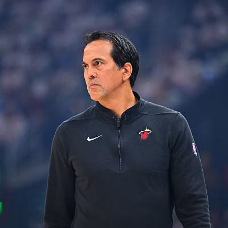 Eric Spoelstra, reconstruction at Miami Heat. Photo: gettyimages