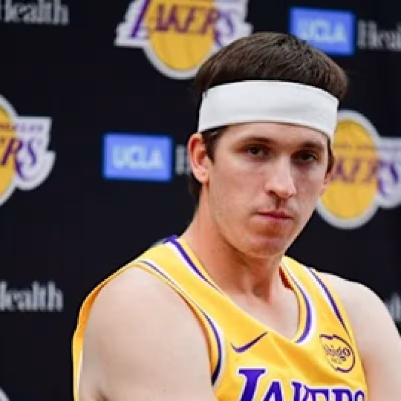 Austin Reaves, player for the Los Angeles Lakers.