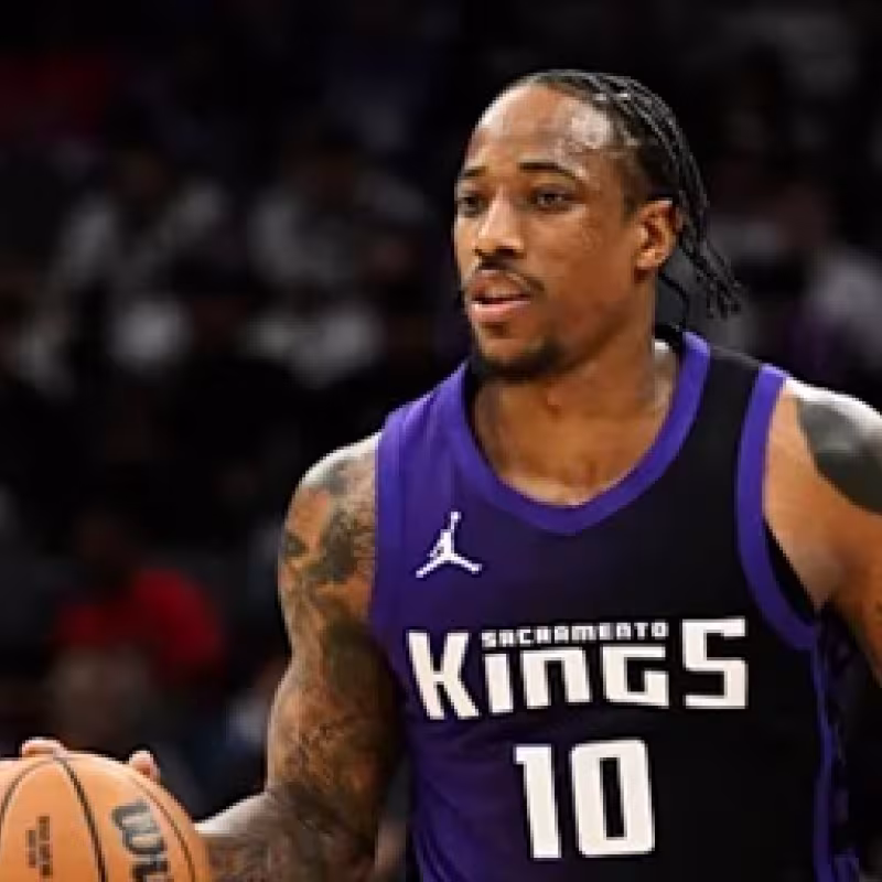 DeMar DeRozan, player for the Sacramento Kings.