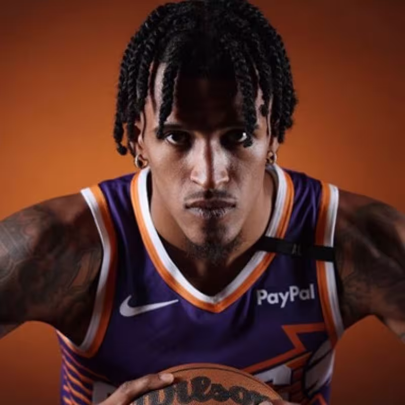 Jalen Bridges, NBA player.