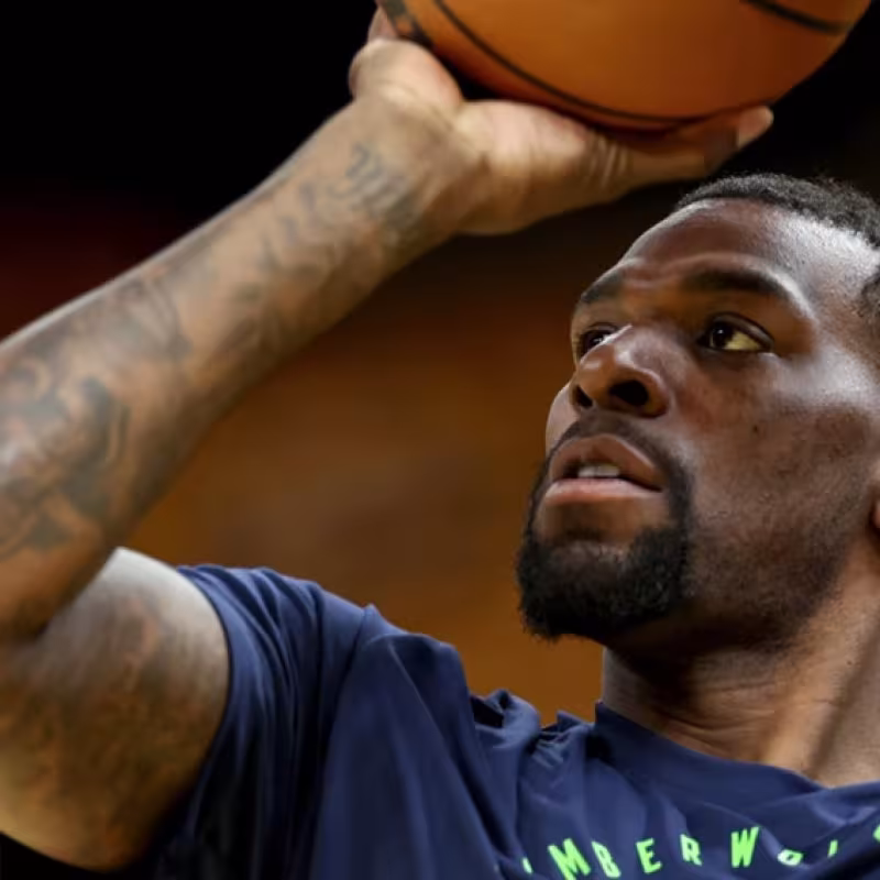 Naz Reid, player for the Minnesota Timberwolves.
