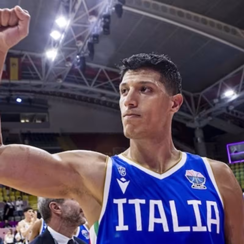 Simone Fontecchio, jugador de Miami Heat.