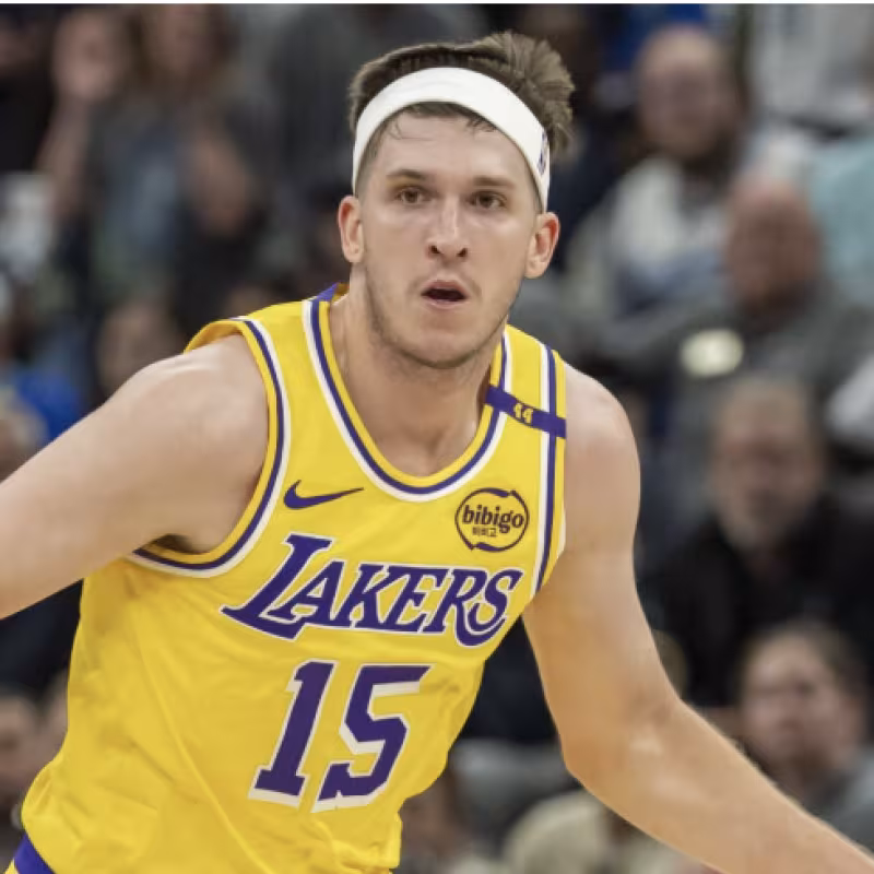 Austin Reaves, star of the Los Angeles Lakers.