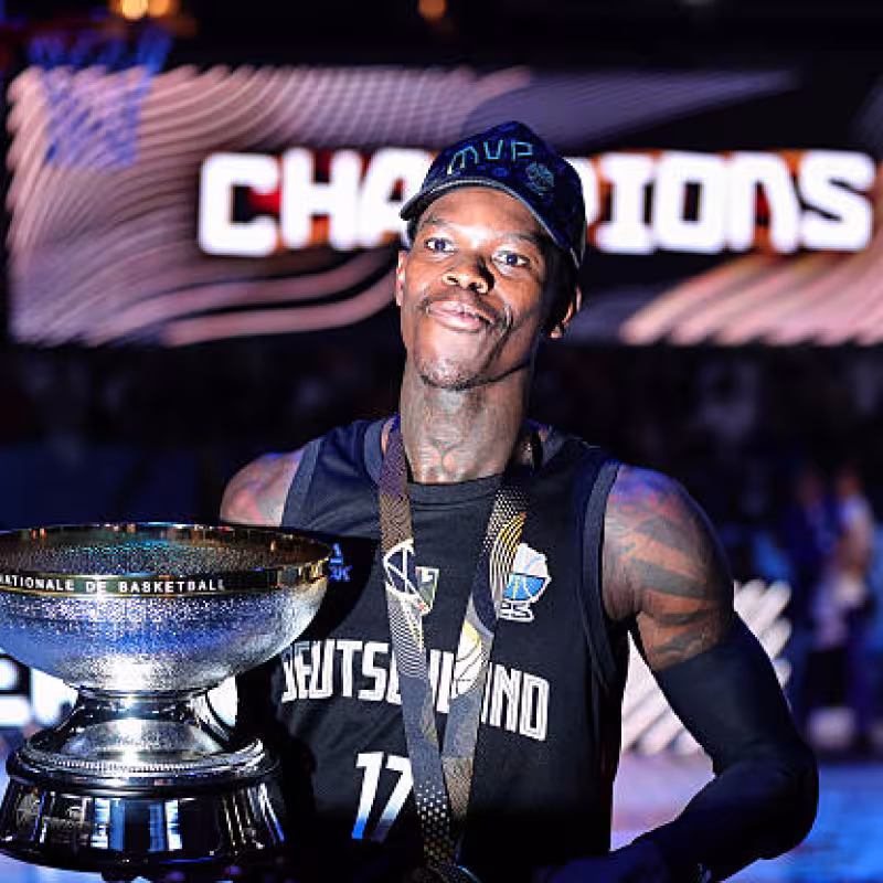 Dennis Schröder, impacto de su Eurobasket. Foto: gettyimages