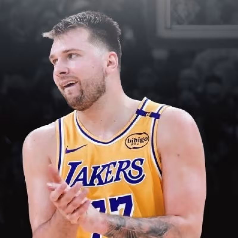 Luka Doncic, superstar of the Los Angeles Lakers