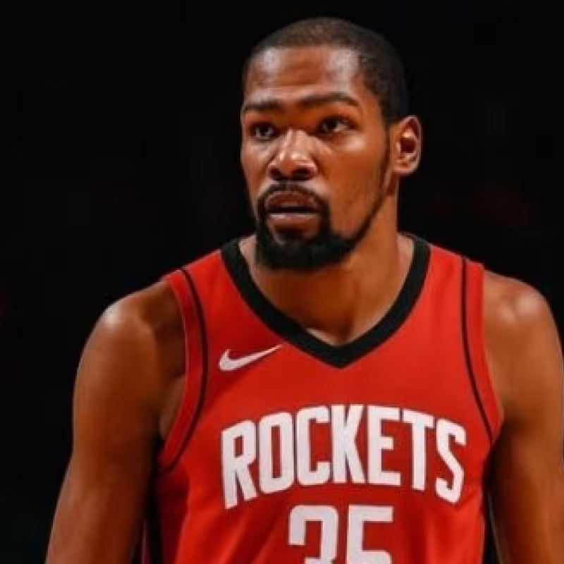 Kevin Durant, new superstar of the Houston Rockets