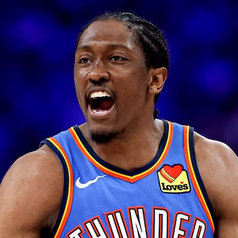 Jalen Williams shone in the Oklahoma City Thunder, champion of the 2024/25 season