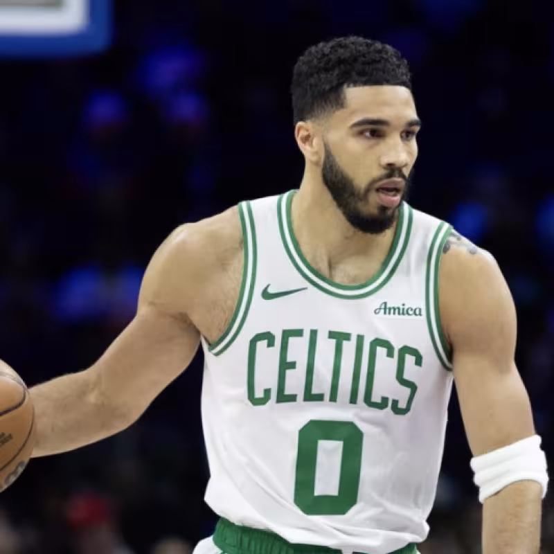 Jayson Tatum, estrella de Boston Celtics. 