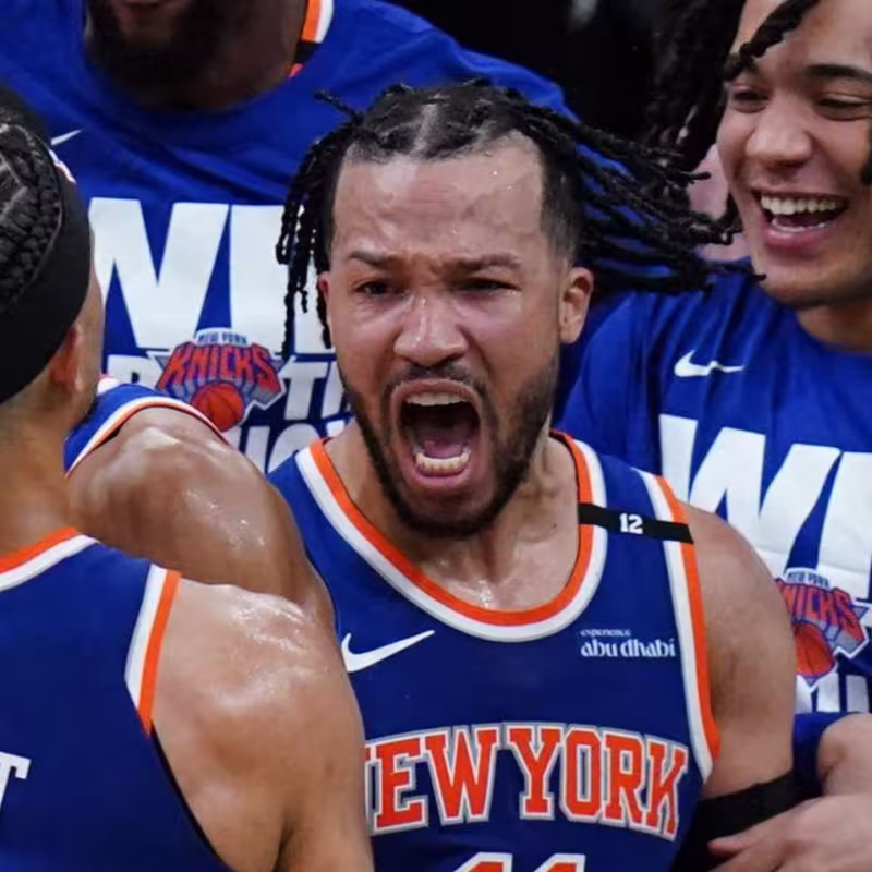 Josh Hart and Jalen Brunson, pillars of the New York Knicks.
