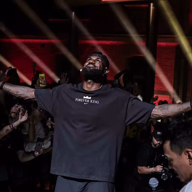 LeBron James, a mystery at the Lakers. Photo: gettyimages