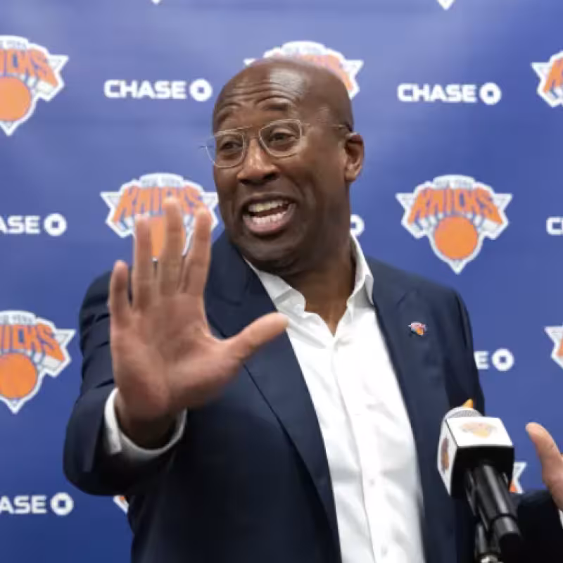 Mike Brown, new coach of New York Knicks.