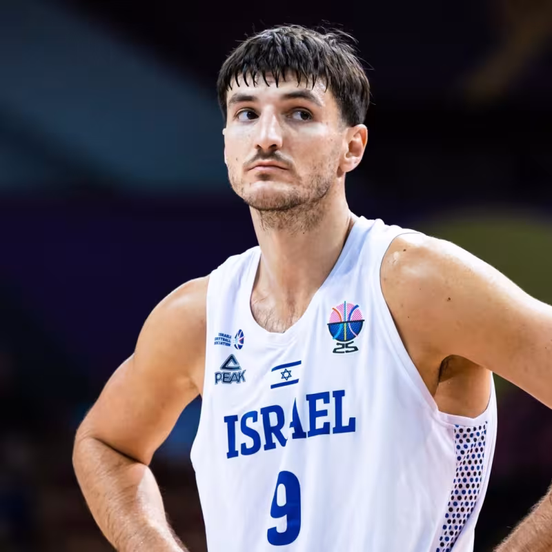 Roman Sorkin is one of the best players on the Israeli national team.