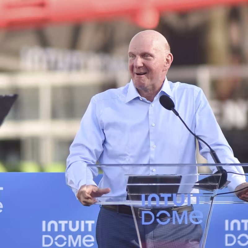 Steve Ballmer, owner of the Clippers