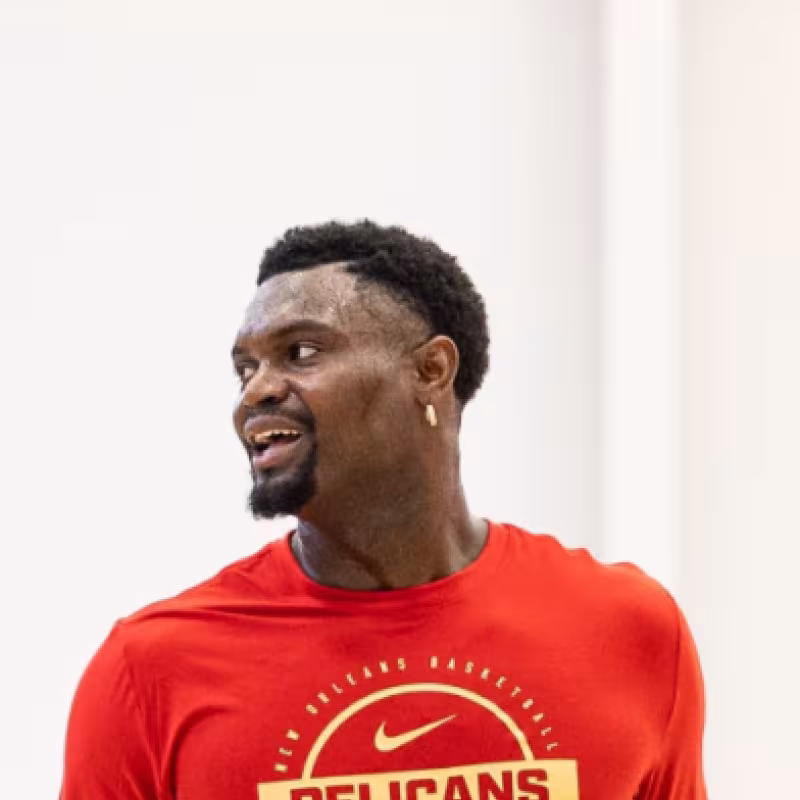 Zion Williamson, delgado. Foto: gettyimages