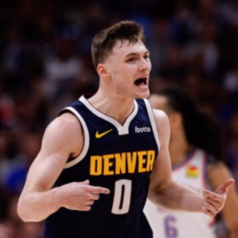 Christian Braun, player for the Denver Nuggets.