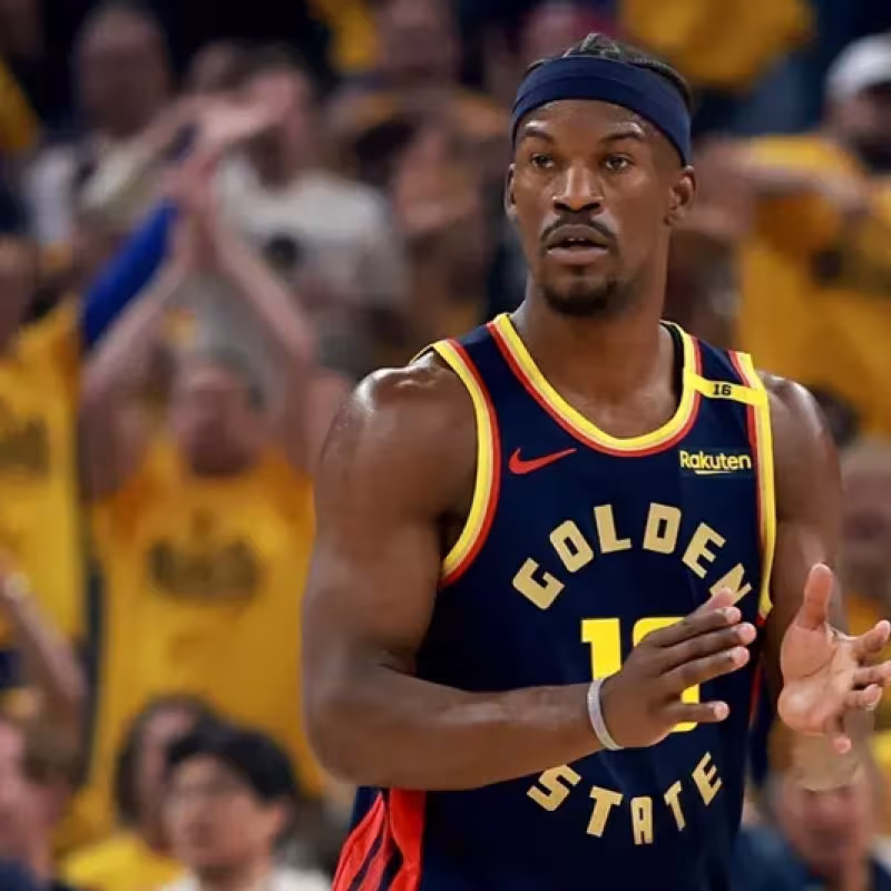 Jimmy Butler, player of the Golden State Warriors.