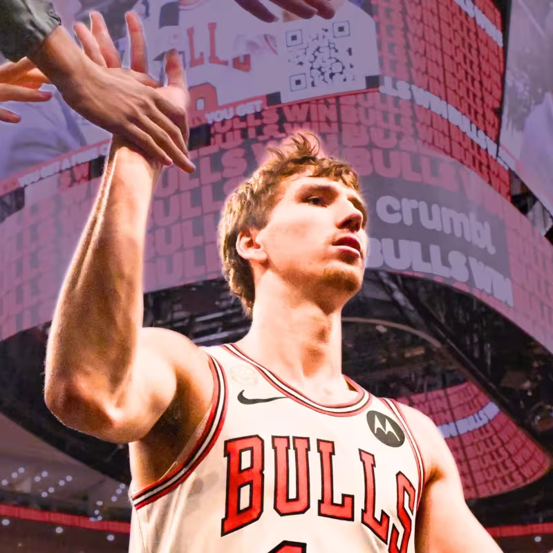 Matas Buzelis, player for the Chicago Bulls.
